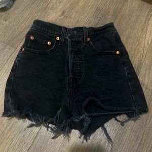 Levi's Ribcage Denim Shorts